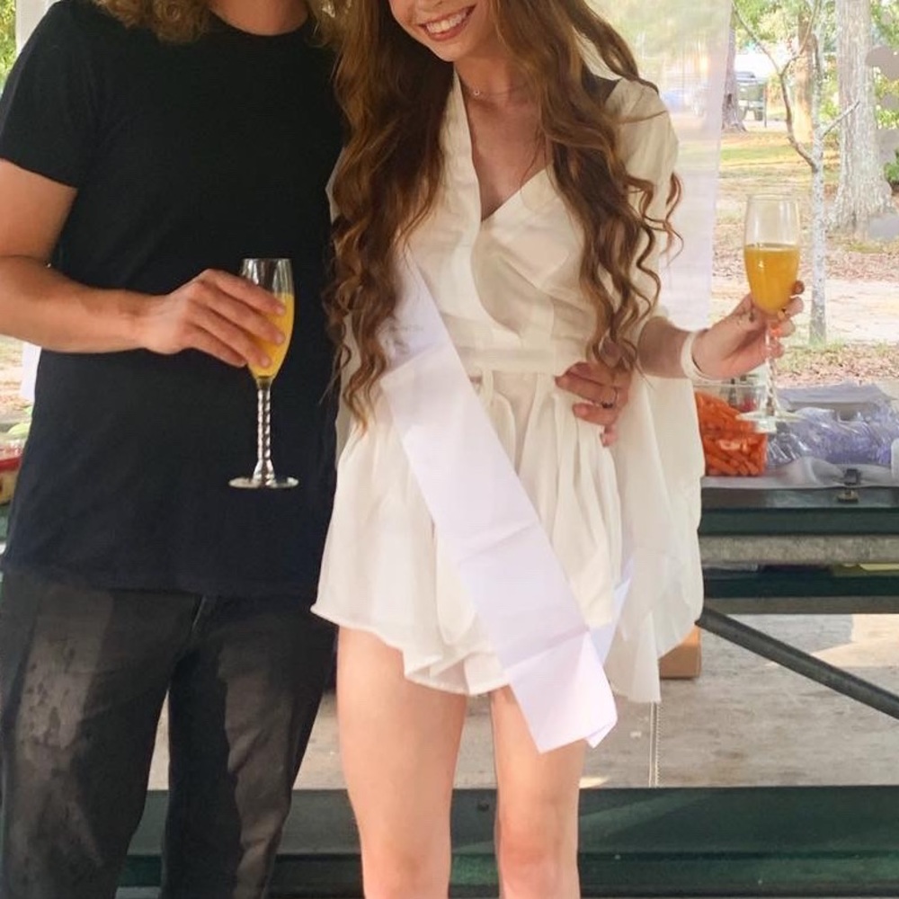White romper